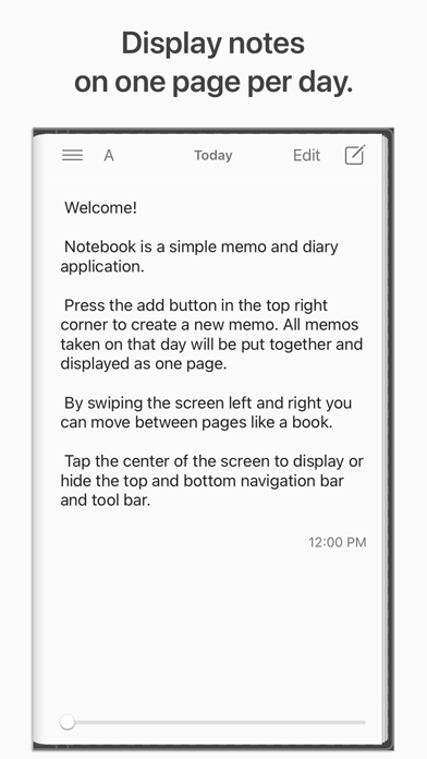 Notebook - Diary & Journal App screenshot 2