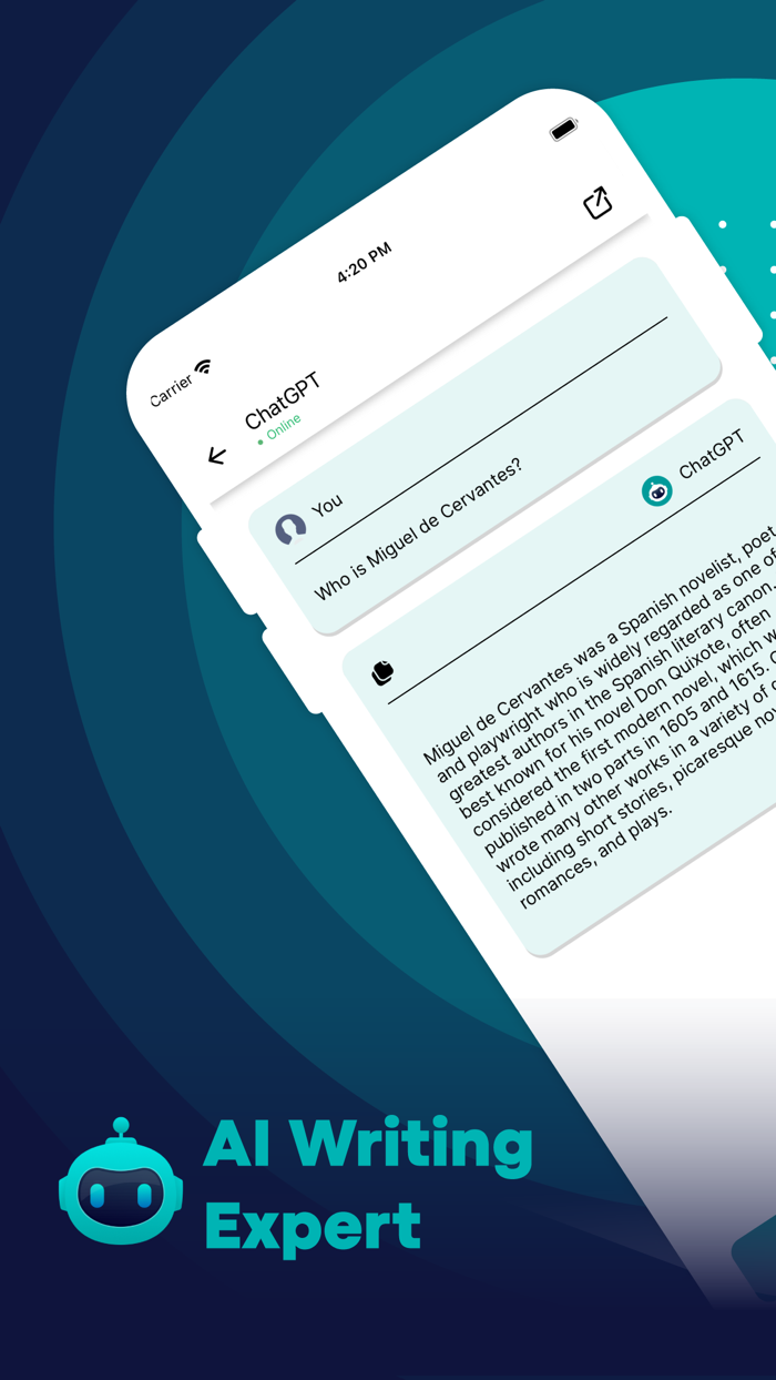 AI writer, AI Chat, AI Friend