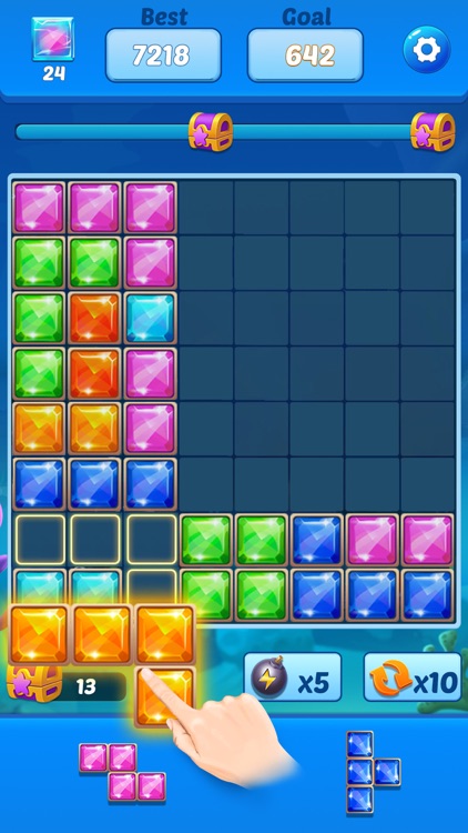 Block Puzzle Ocean Fish screenshot-4