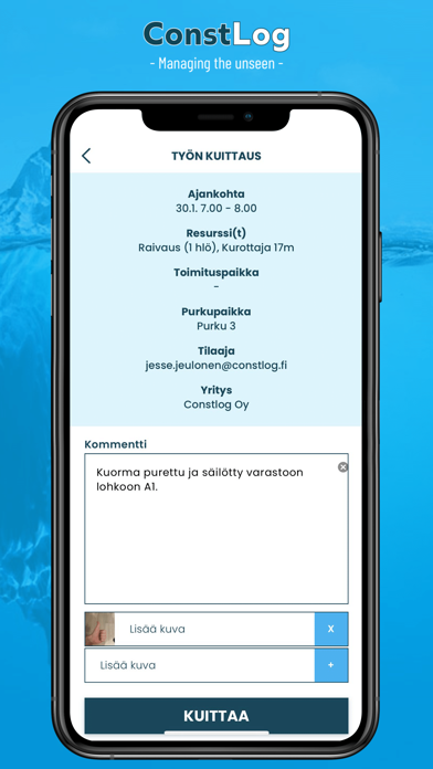 Constlog screenshot 4