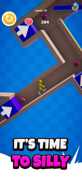 Game screenshot Silly Roller Skater apk