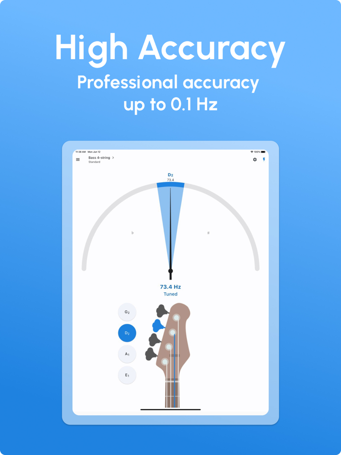 Bass Tuner - LikeTones