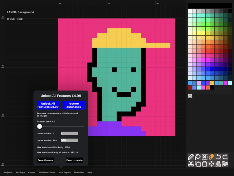 nft pixel art maker screenshot-6