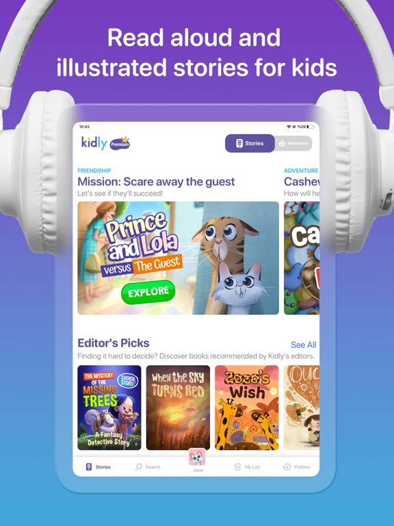 Kidly – Stories for Kids screenshot 2