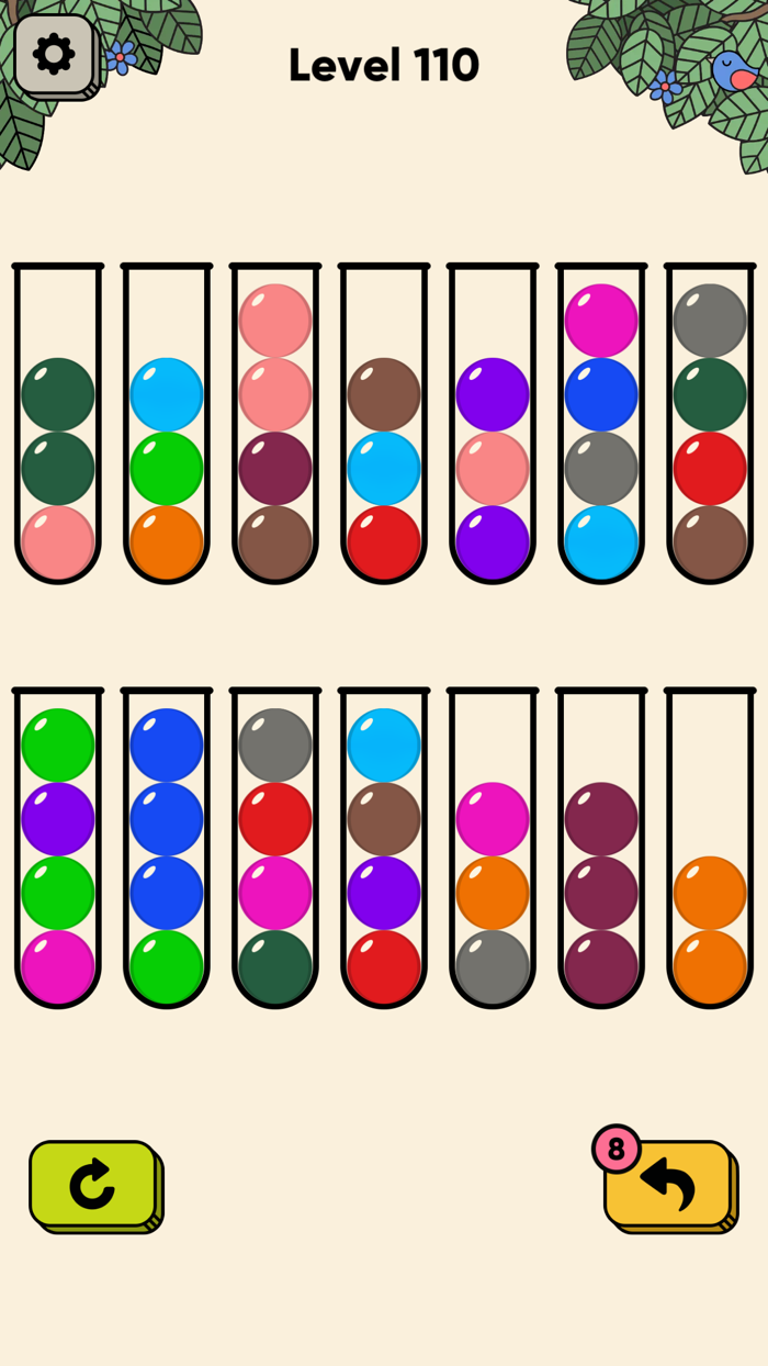 Ball Sort Puzzle - Ninth Game