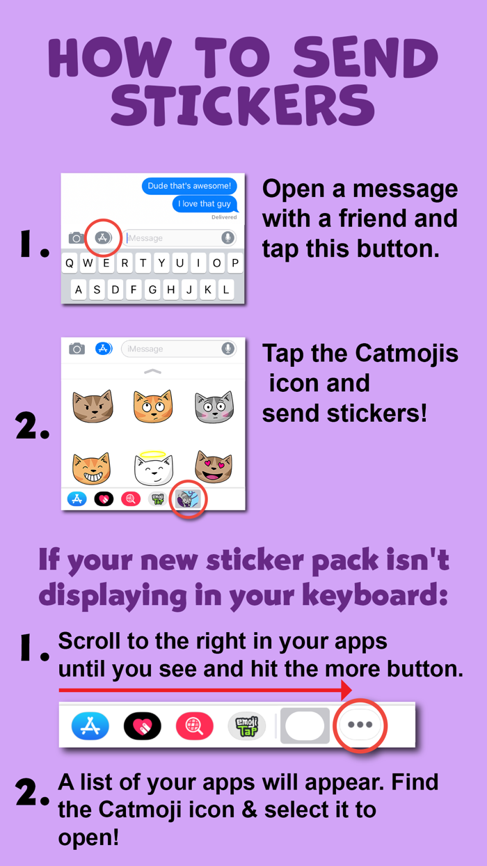 Doodlecats Catmojis