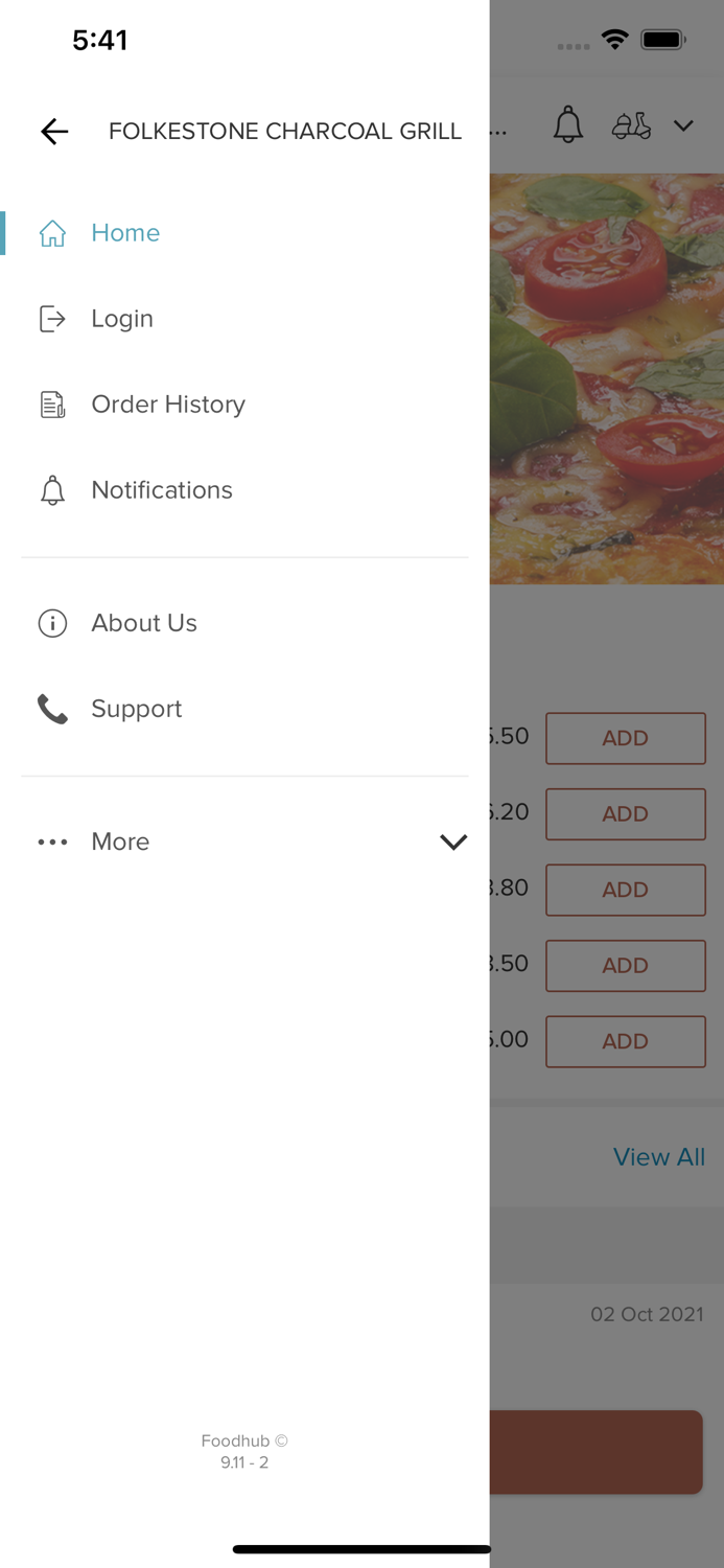 Folkestone Charcoal Grill