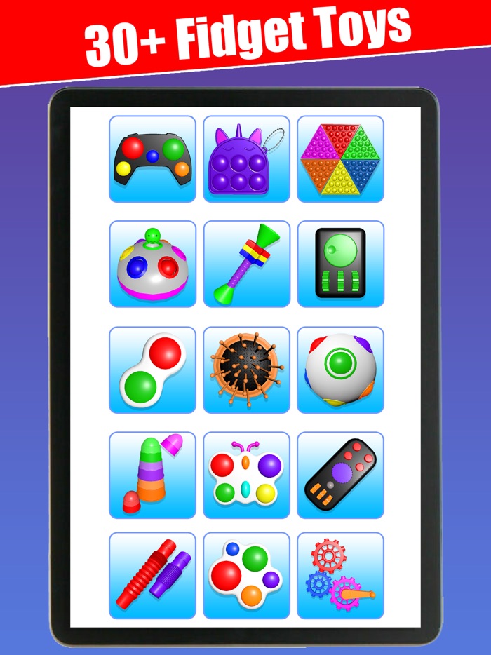 Sensory Fidget Toys Popit Pro