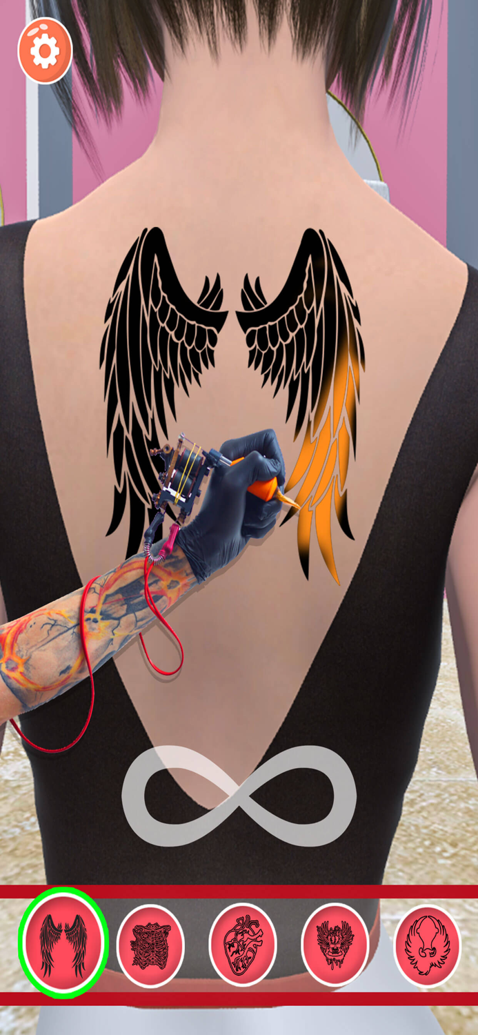 Piercing Tattoo Salon 3D ASMR