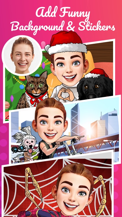 Picture To Cartoon Face Filter