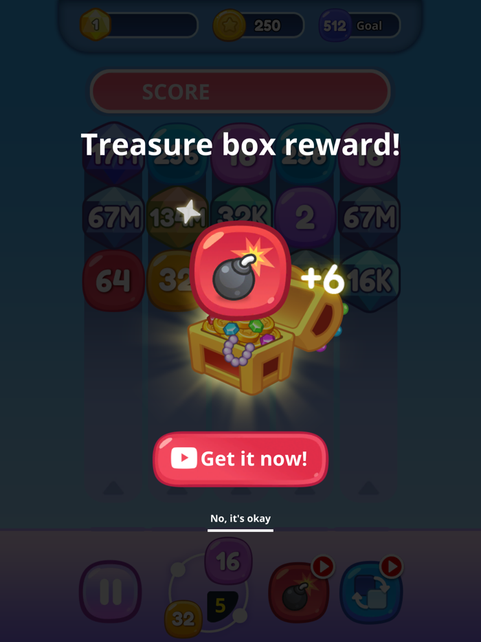 Блок выстрел 2048