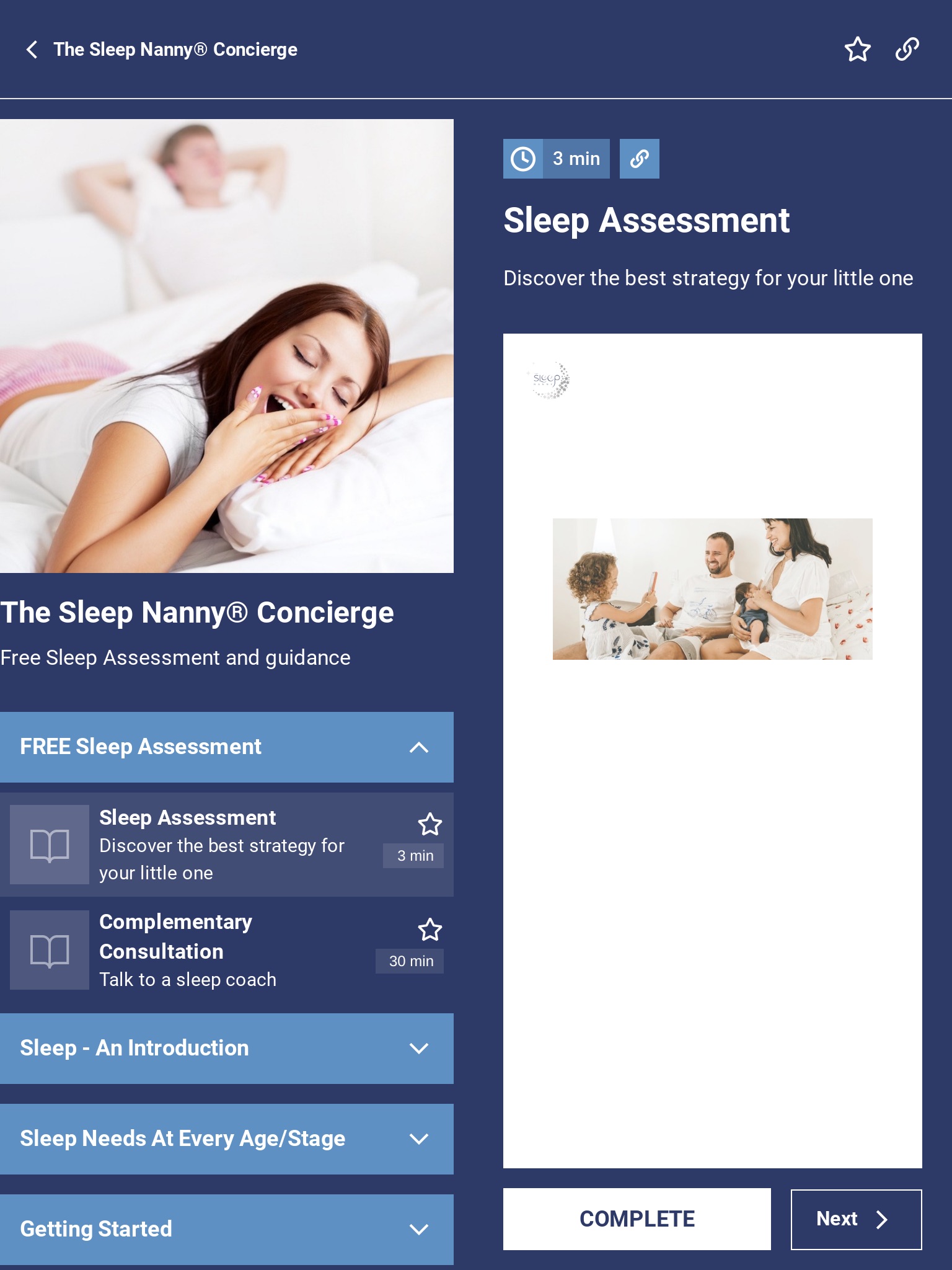 Sleep Nanny App screenshot 2