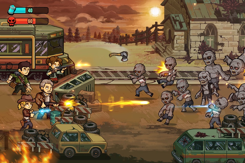 Zombie Warfare: The Death Path screenshot 2