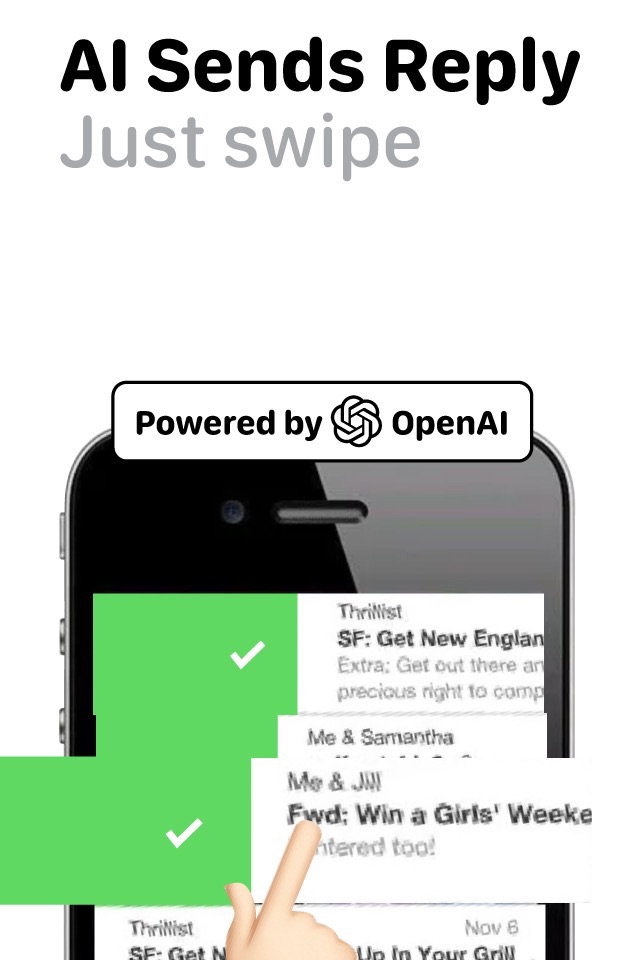 AI for Email–SwipeMail AI app screenshot 3