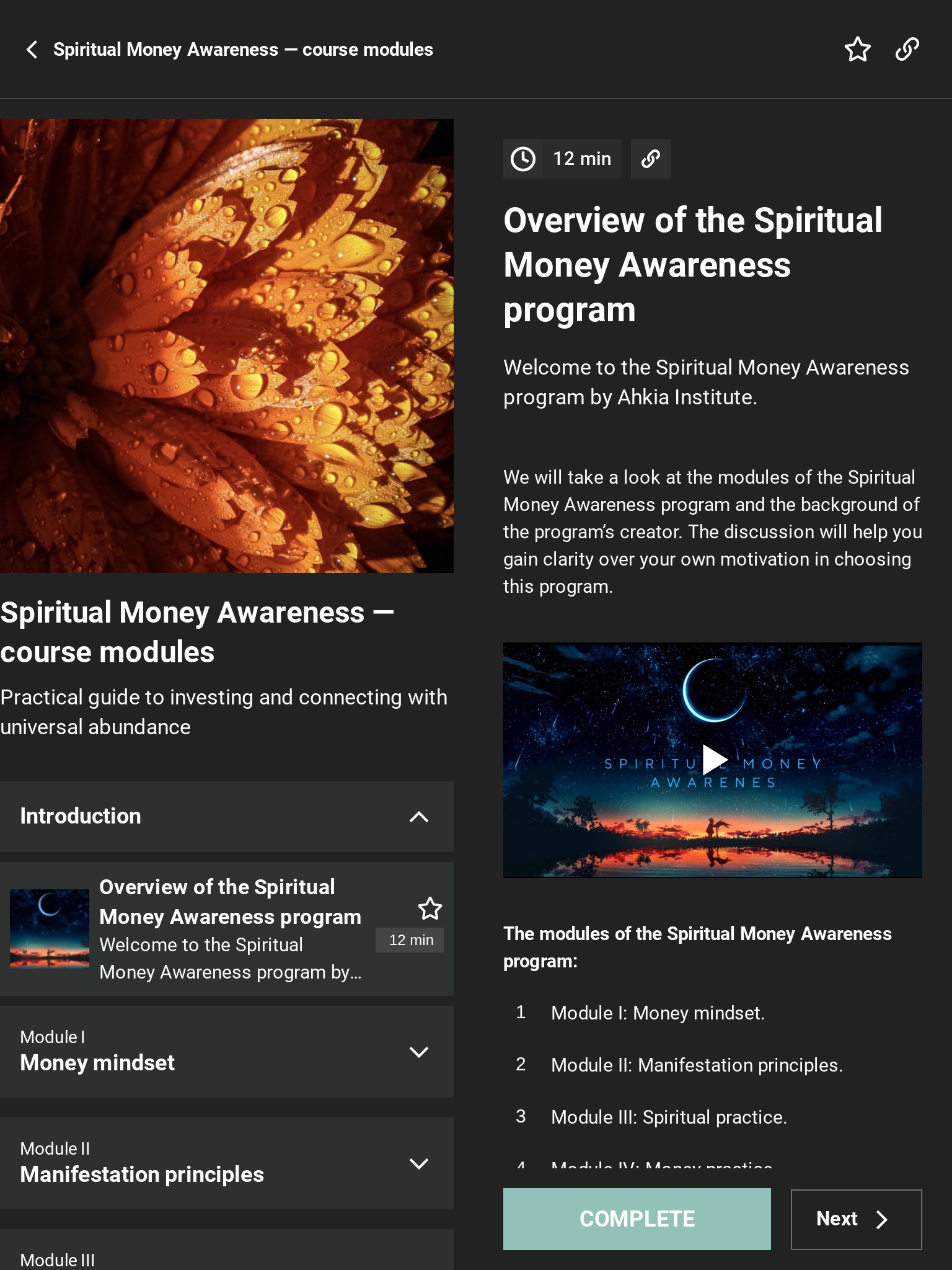 Spiritual Money screenshot 3