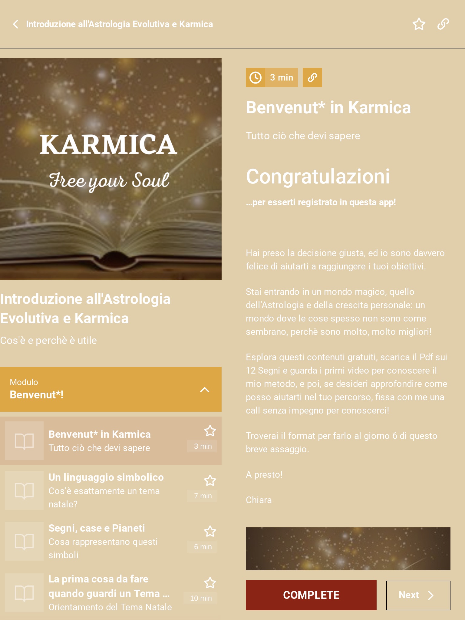 Karmica screenshot 2