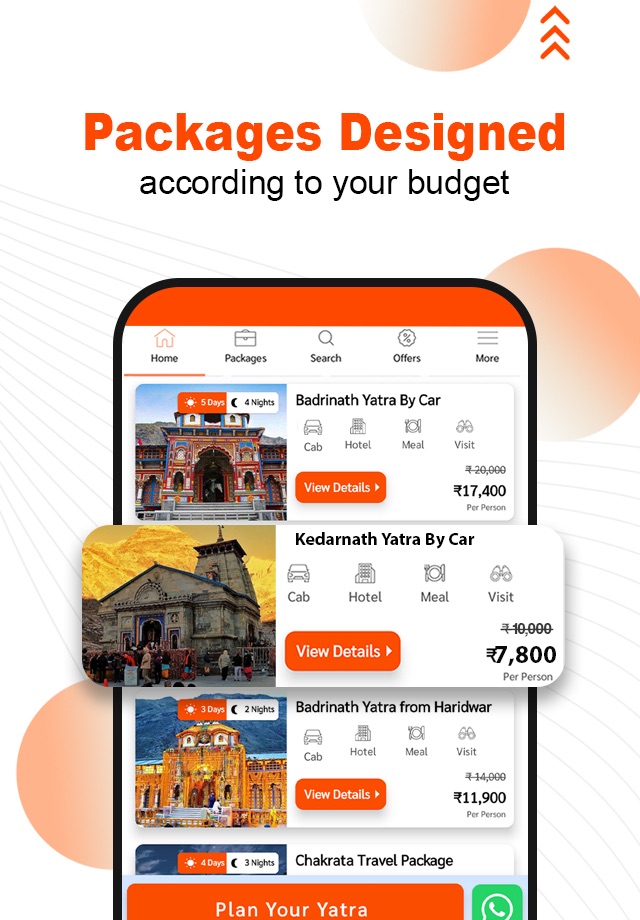 Chardham Travel Booking App screenshot 4