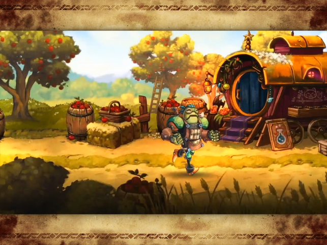 צילום מסך של SteamWorld Quest