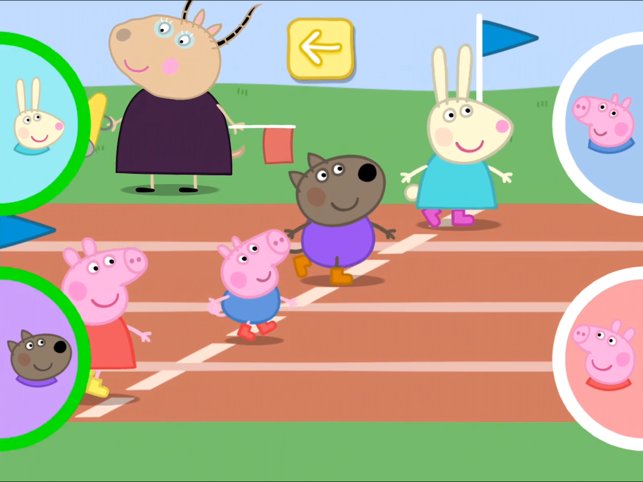 Peppa Pig™: Captură de ecran pentru Ziua Sportului