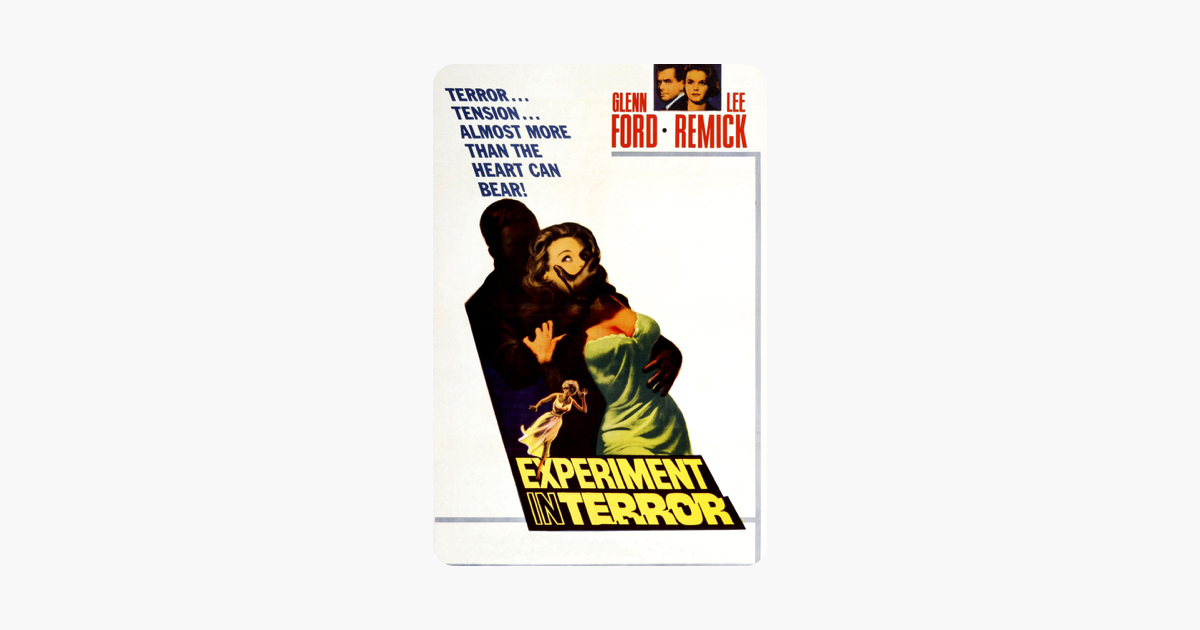 experiment in terror dvd