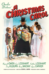 A Christmas Carol - Edwin L. Marin Cover Art