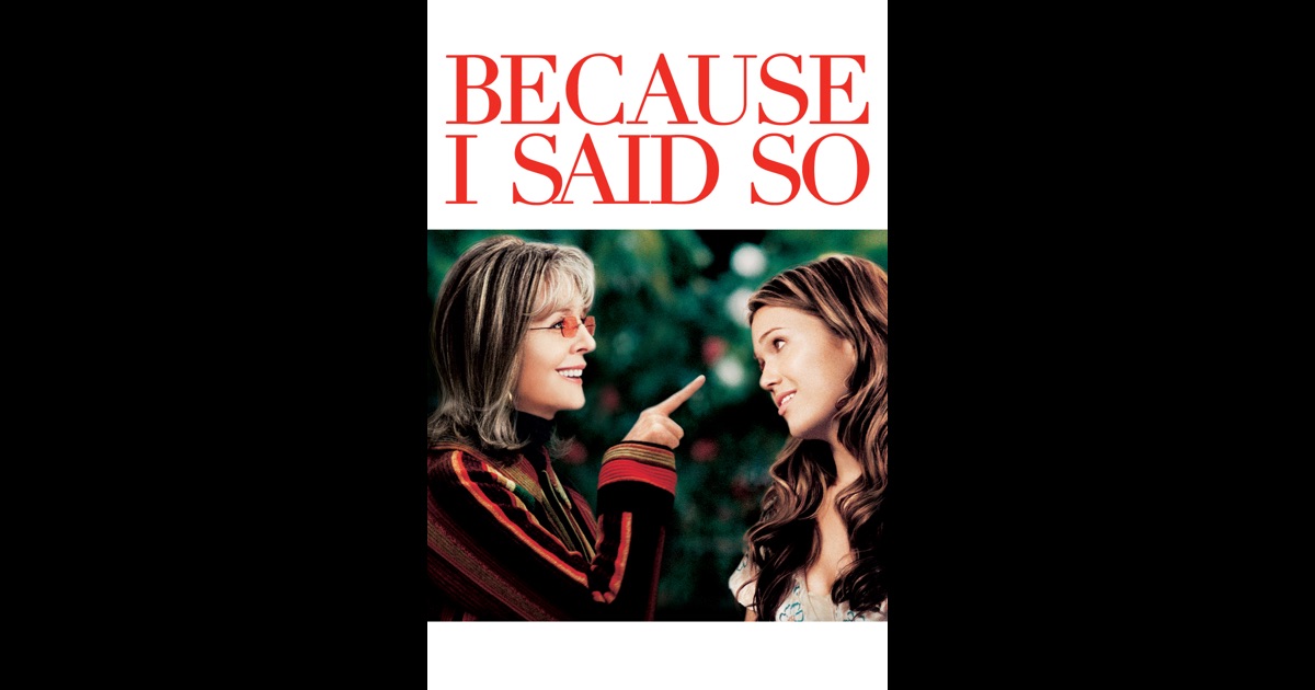 Because I Said So on iTunes