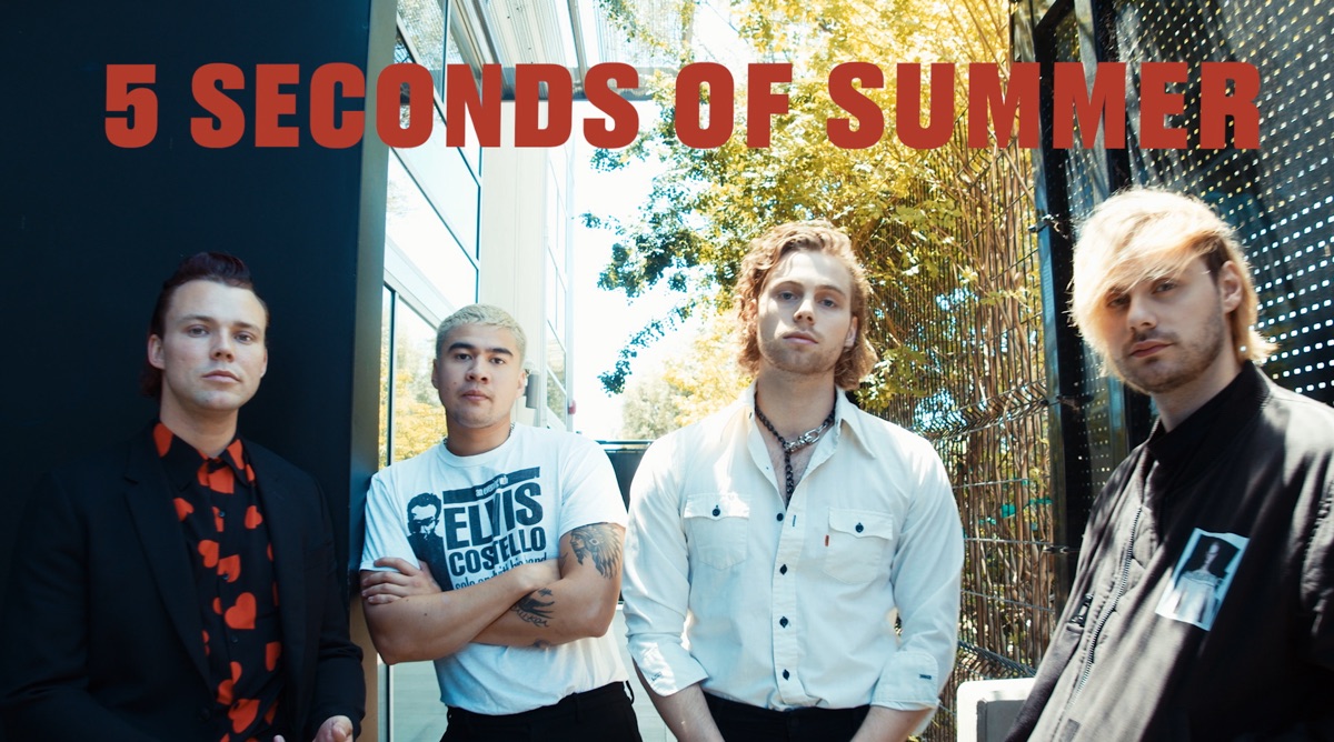 5 Seconds of Summer on “Easier” Apple TV (FR)