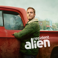 Resident Alien - The Green Glow artwork