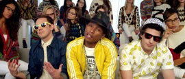 Hugs (feat. Pharrell Williams) The Lonely Island Comedy Music Video 2014 New Songs Albums Artists Singles Videos Musicians Remixes Image