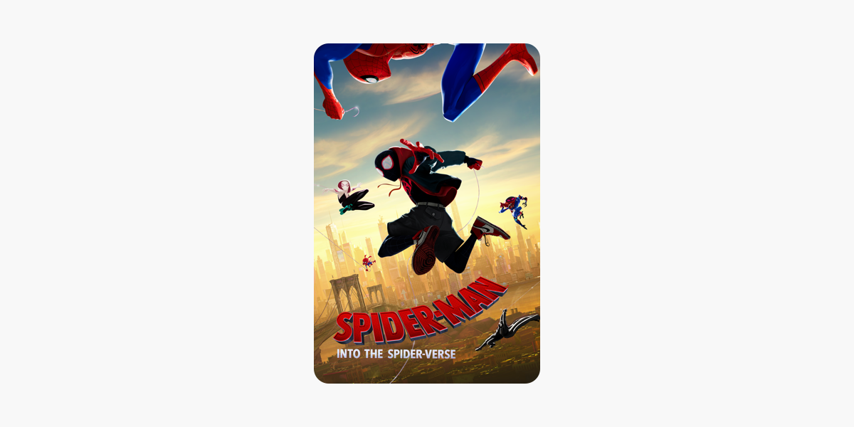 Spider Man Into The Spider Verse On Itunes