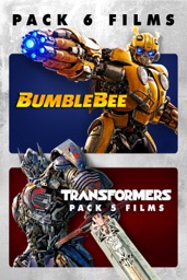BUMBLEBEE + TRANSFORMERS 1-5 PACK 6 FILMS