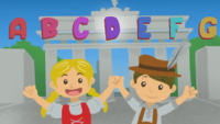 ItsyBitsyKids - The ABC Alphabet Song (English, German and French Version) artwork