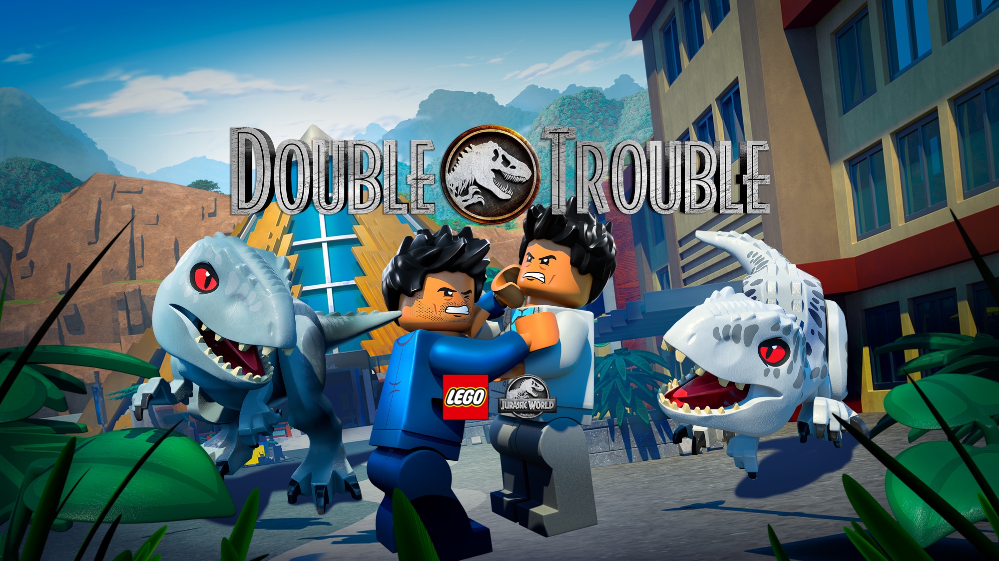 double trouble jurassic world lego