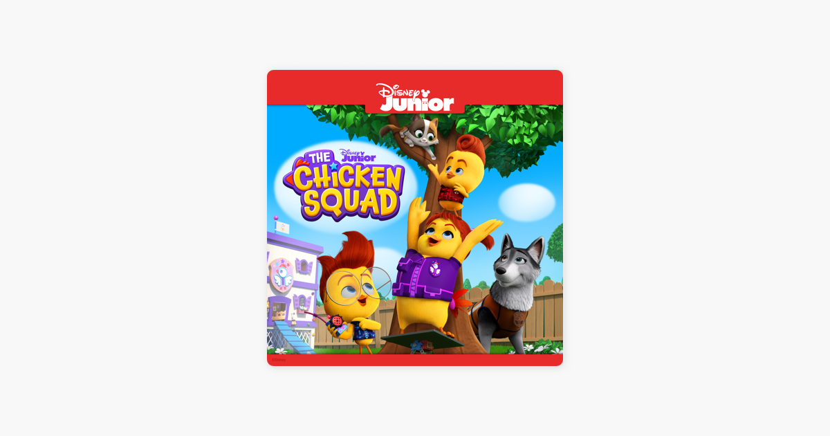 disney junior chicken squad toys