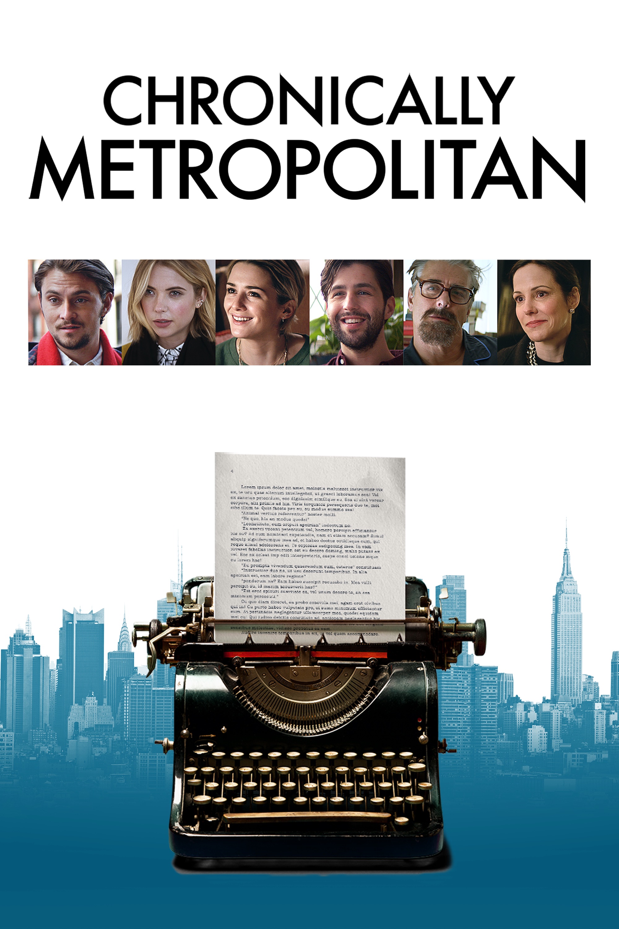 Chronically Metropolitan Poster