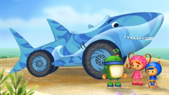 team umizoomi shark car toy