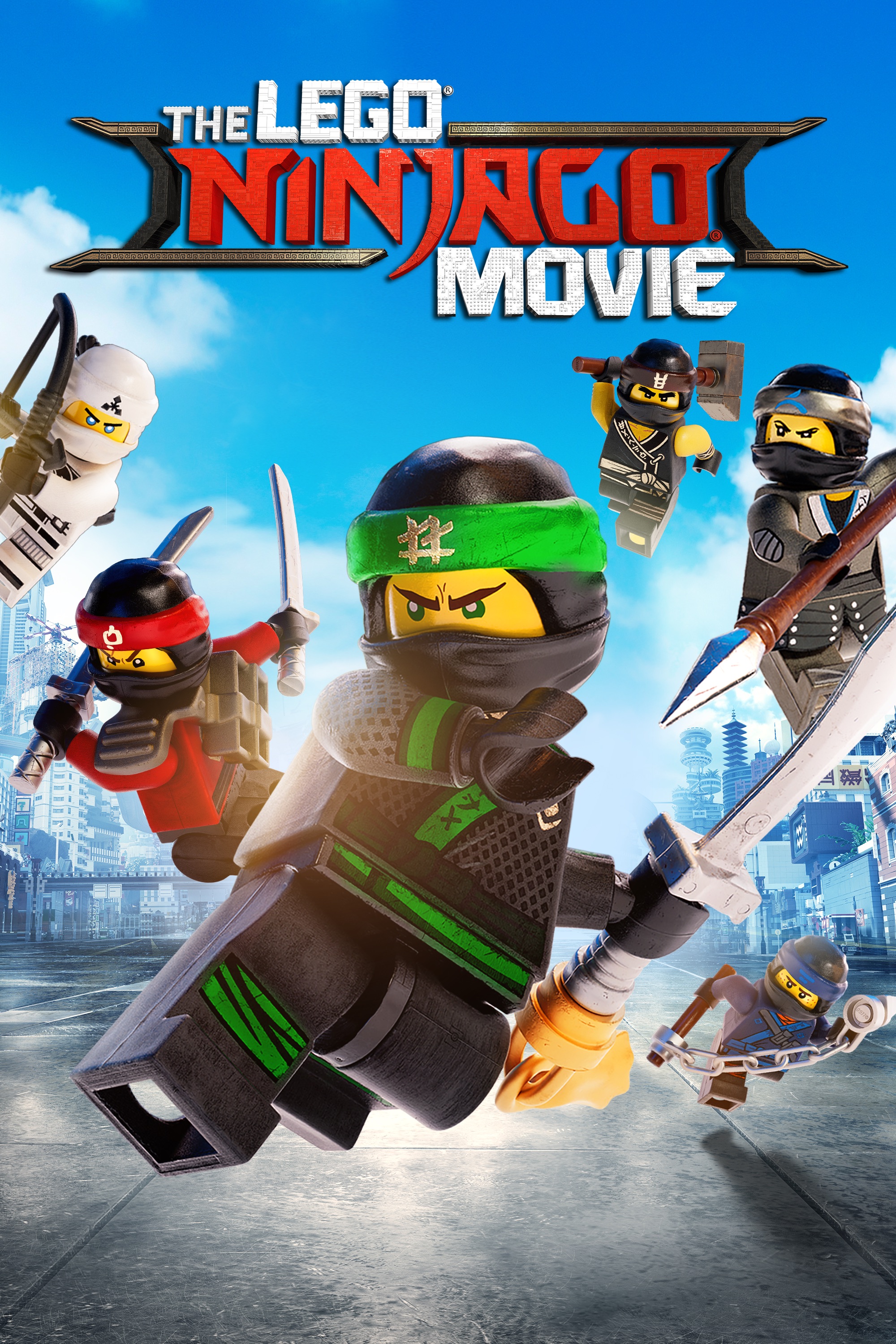The LEGO NINJAGO Movie Poster