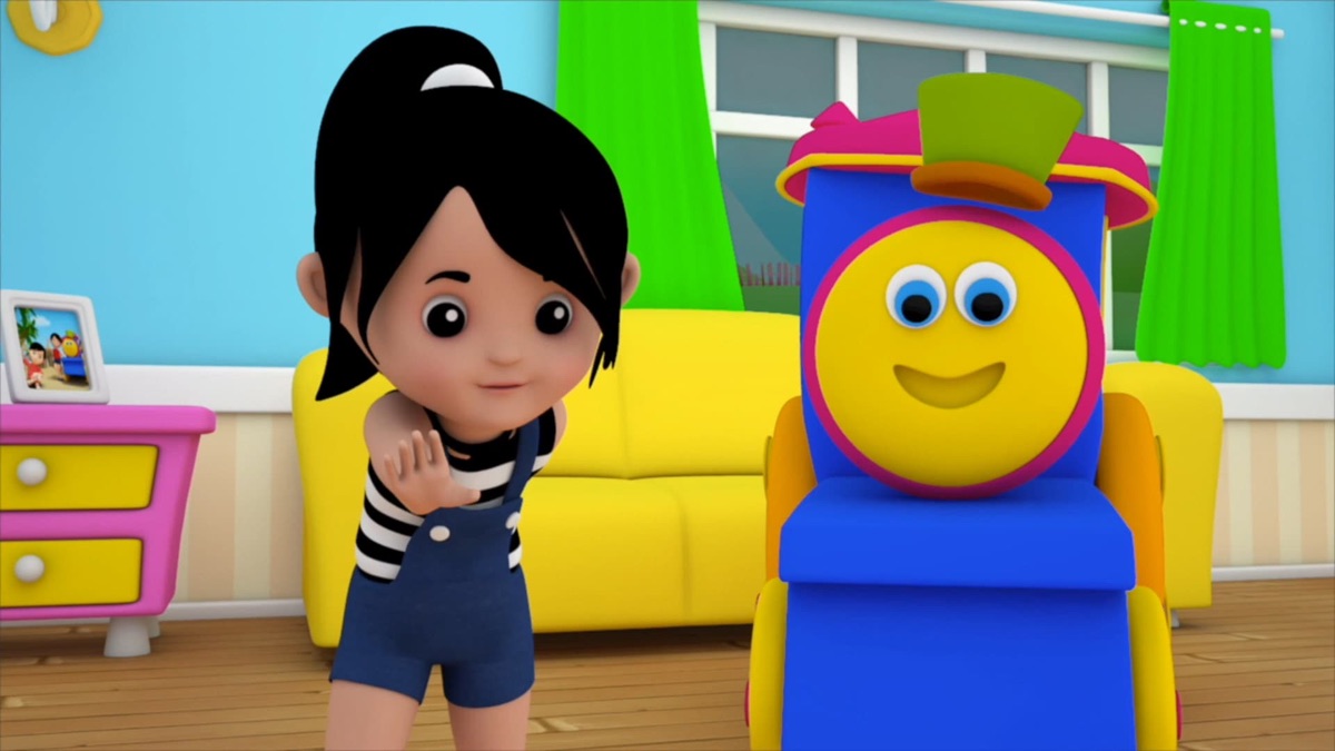 Wheels on the bus Nursery Rhyme and Kids Songs - Bob The Train | Apple ...