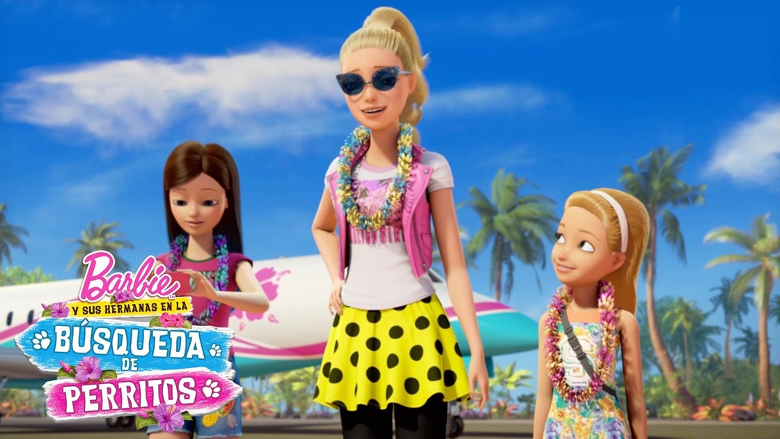 barbie y sus hermanas en busca de perritos