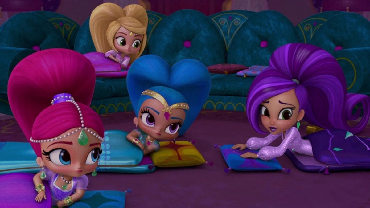 Genie Babies / Zeta Sleeps Over - Shimmer and Shine | Apple TV