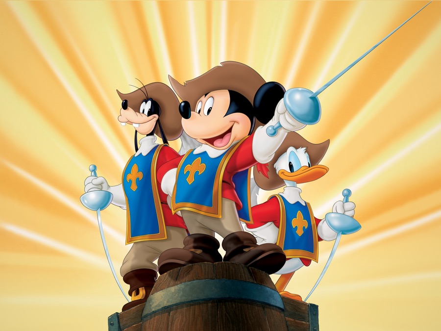Mickey Donald Goofy The Three Musketeers Apple TV Mickey Donald Goofy The Three Musketeers Apple TV