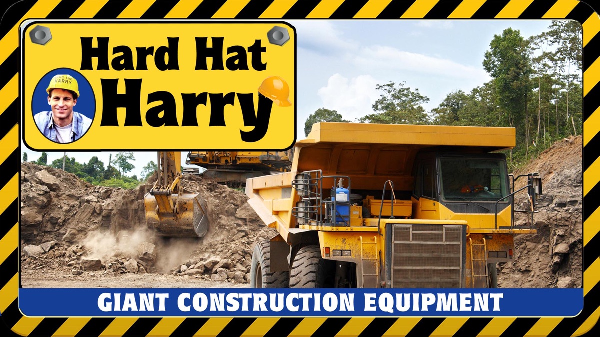 Hard Hat Harry Giant Construction Equipment Apple TV